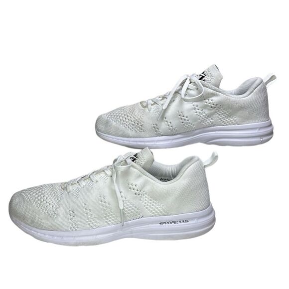 APL - Women’s “TechLoom Pro” Running Shoe in White/Black/Gum - Size 11, White - Picture 5 of 15